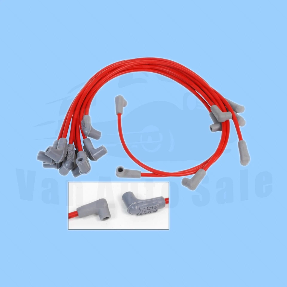 Juego de cables de bujía MSD nuevo compatible con Chevrolet R30 87-1988 Foto 2 de 2