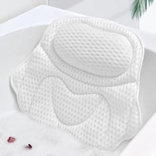Bath Pillow Bathtub Pillow, Luxury Bath Pillows for Tub Neck and Back Support, T