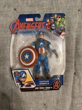 Marvel Avengers Captain America Action Figure w/ Shield – Hasbro 16092F – New