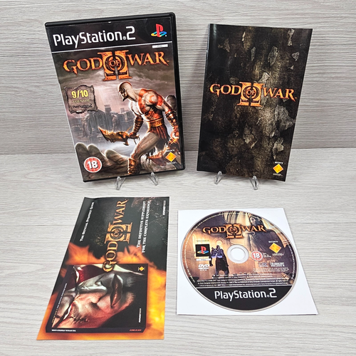 Jeu PS2 God Of War 2 (God Of War II) - Version NTSC USA | Boîte & Manuel Inclus | Très Bon État