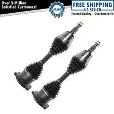 4WD Front CV Axle Shaft Pair Set for Chevy Silverado GMC Sierra Yukon H2