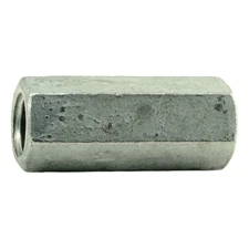 1/2"-13 x 1-3/4" Hot Dip Galvanized Coupling Nuts (25 pcs.)