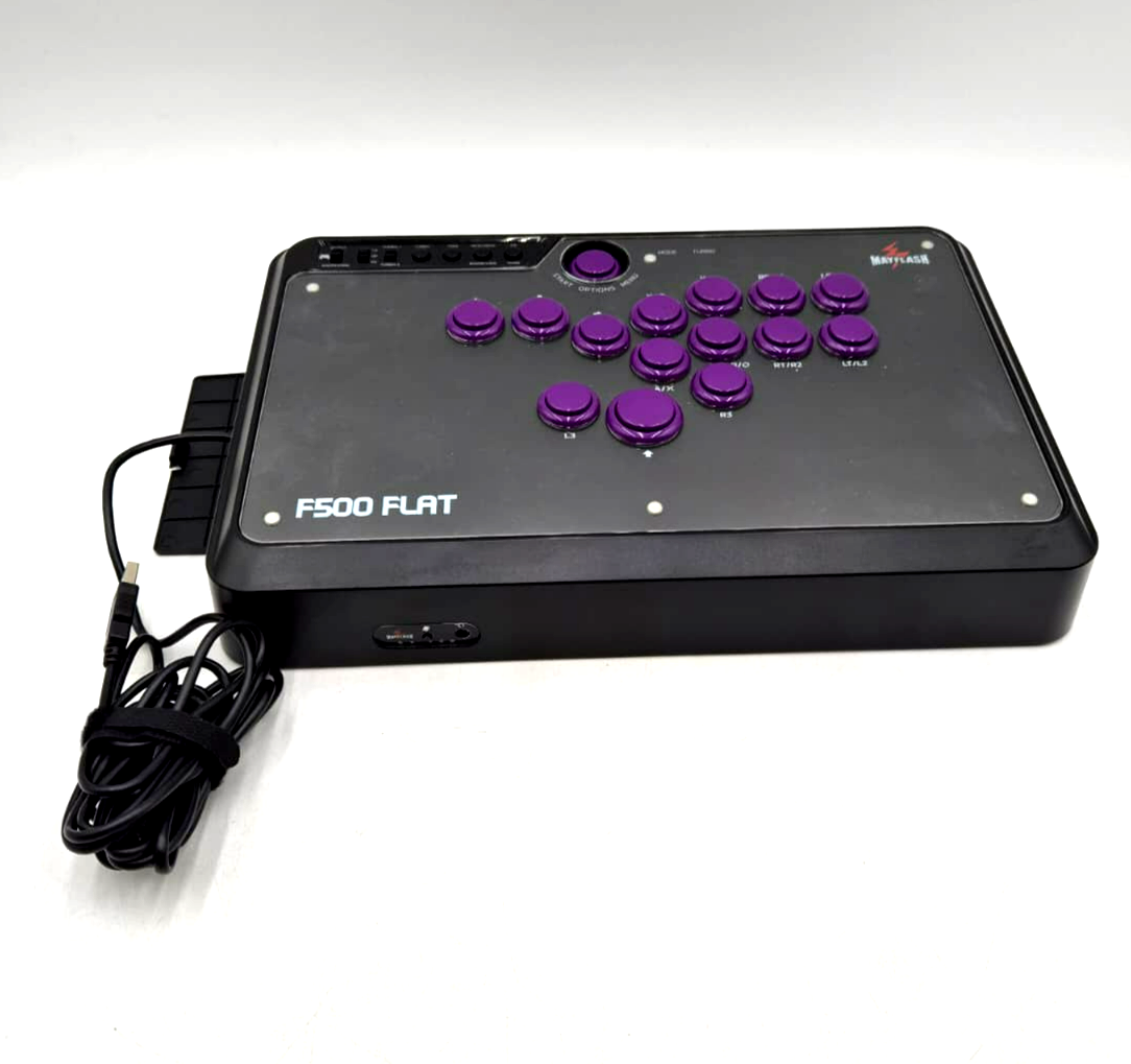 MAYFLASH F500 FLAT All Button Arcade Controller for PS4 PS3 Switch