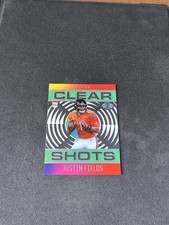 Justin Fields 2021 Panini Illusions Clear Shots Emerald #CS-19 RC