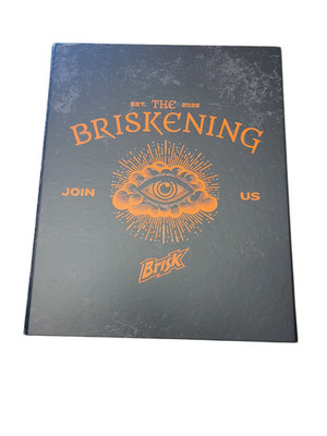Brisk Iced Tea PR Press Box 2025 Briskening Promo Limited Rare Influencer Kit