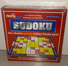 noris SUDOKU Zahlen-Puzzle Legespiel OVP