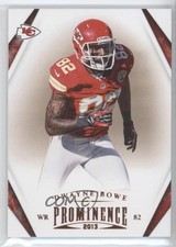 2013 Panini Prominence Dwayne Bowe #50 9l4