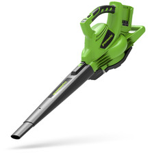 Greenworks Soffiatore Aspiratore Foglie Senza Fili 2x24V GD24X2BV Solo Corpo