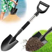 Shovel, Garden Shovels for Digging Gardening Heavy Duty, 31 Inch Small Short Met