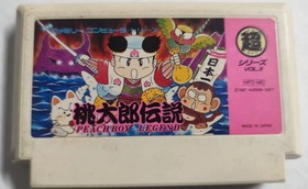 MOMOTARO DENSETSU PEACH BOY LEGEND NINTENDO Famicom FC 1987 HFC-MO JAPAN CARTRIDGE