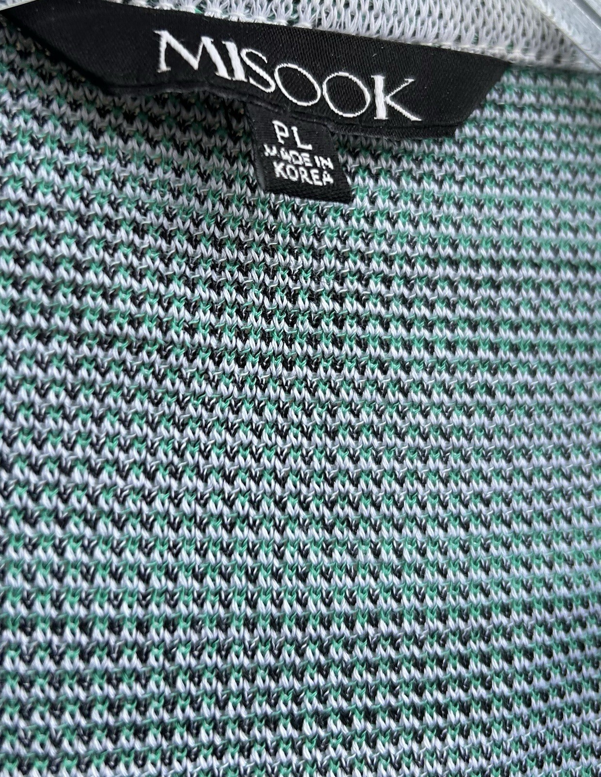 Misook  Jacket Multicolored Abstract Print Sz PL - image 5