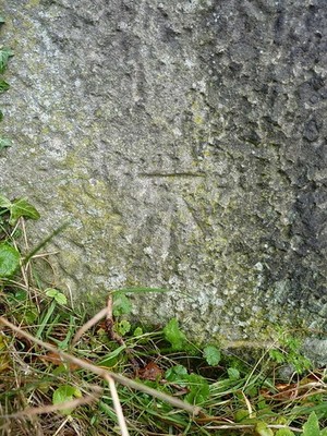 Photo 6x4 OS benchmark - Crudgington, gatepost east side of A442 An OS cu c2017