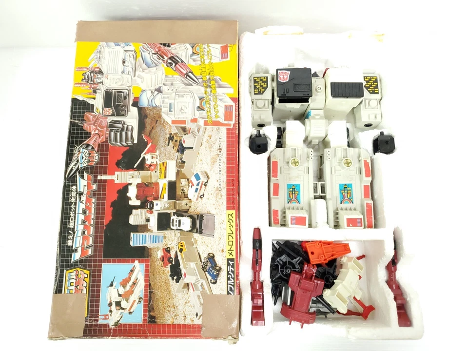 1986 Takara G1 Transformers Scramble City C-70 Metroflex Metroplex - Image 2 of 4