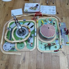 Wooden Train Track Bundle Ikea Brio Mixed Track Job Lot With Trains Cars