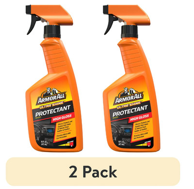 (2 pack) Armor All Ultra Shine Protectant Car Cleaning Spray - 16 fl oz