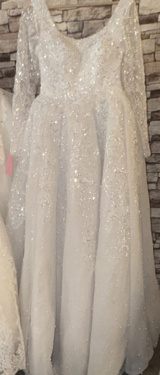 Long Sleeve 100% Silk Wedding Dresses for sale | eBay
