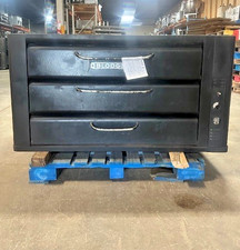 "BLODGETT 981" H.D COMMERCIAL NATURAL GAS DOUBLE DECK  PIZZA OVEN,50000 BTU