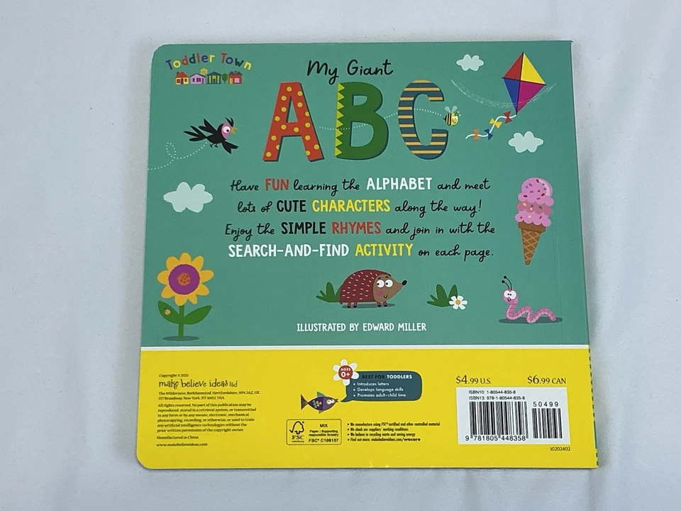 Toddler Town My Giant ABC Book - Image 2 of 4