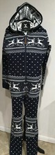 ONEPIECE Holidays Are Coming Navy Jumpsuit S