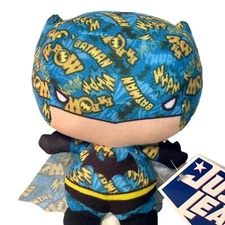 Toy Factory Chibi Batman 7” Sticker Bomb Plush DC Comics Justice League NWT