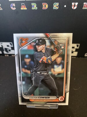 2024 Bowman Baseball Colton Cowser RC Baltimore Orioles #31 B2-T12