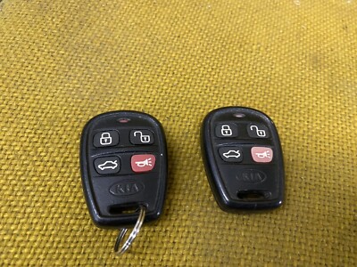 Kia Spectra keyless remotes95430-2F210 key fob car keyfobs entry red ...