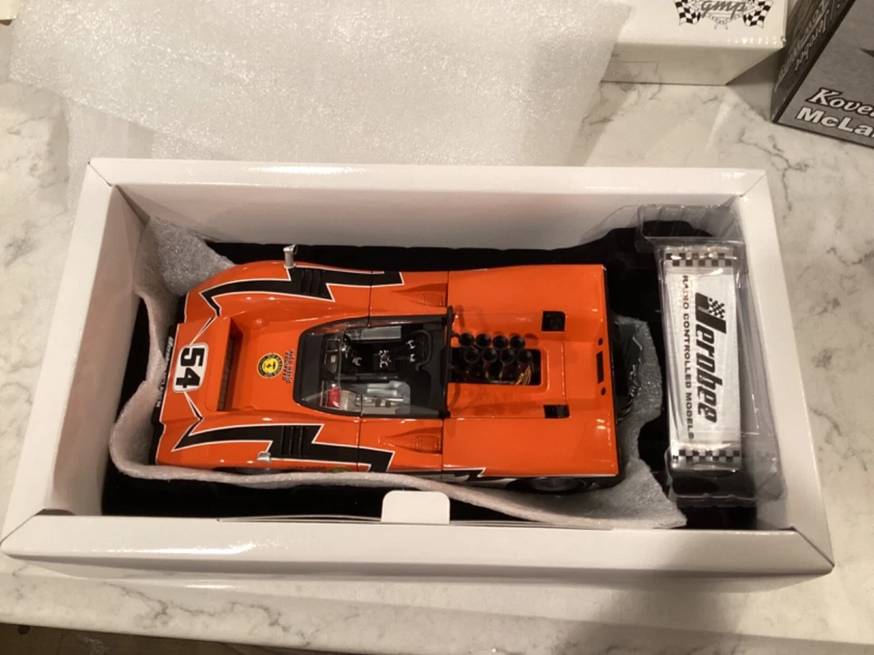GMP 1:18 Koveleski/Jerobee McLAREN M8B ALA BAJA CAN AM COCHE DE CARRERAS FUNDIDO A PRESIÓN Foto 2 de 4