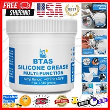 Silicone Grease 5 Oz Food Grade O-Ring Lubricant Waterproof for Plumbing  Pools