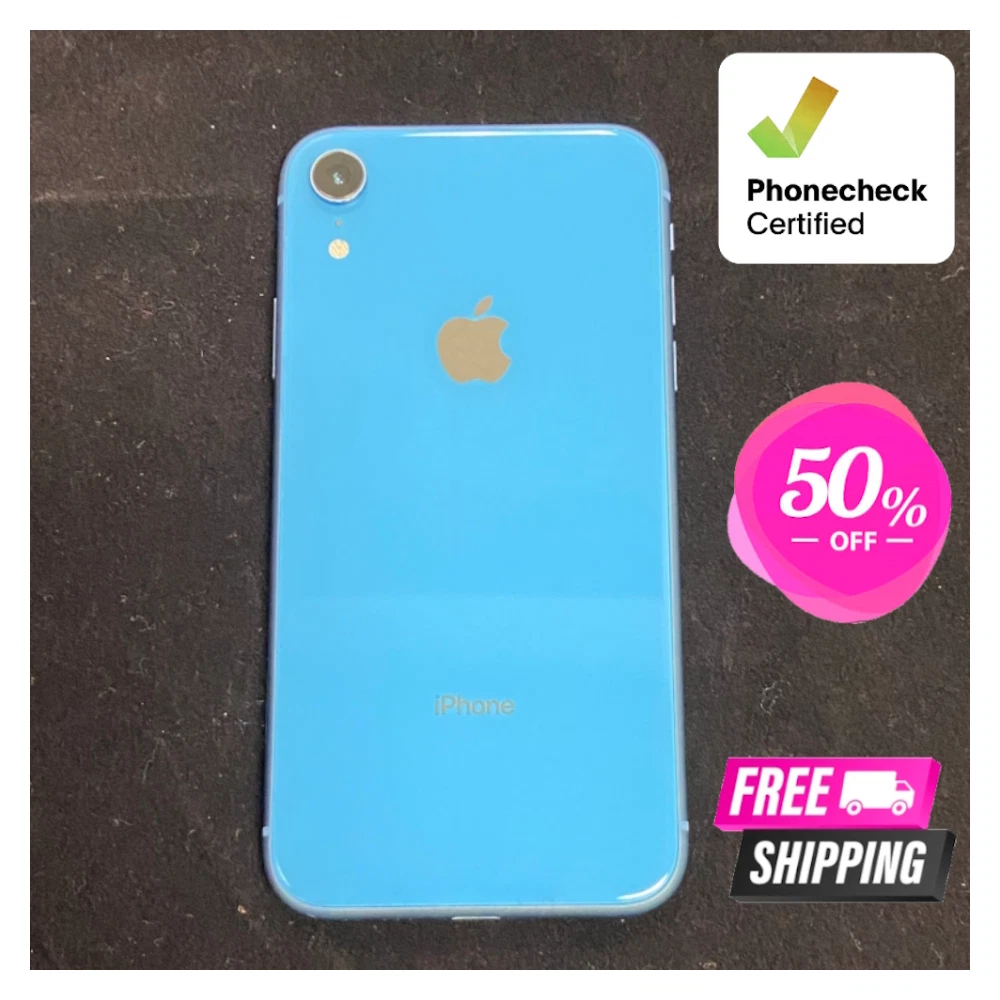 Apple iPhone XR 64GB Unlocked Verizon AT&T T-Mobile Black Red Blue