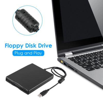3.5 inch USB Mobile Floppy Disk Drive 1.44MB 2HD External Diskette FDD 