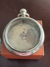 VINTAGE 18 SIZE CRESCENT SWING OUT STYLE POCKET WATCH CASE PENDANT & LEVER SET