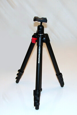 MANFROTT 755✕B Bogen Manfrotto 725B Digi Black Tripod w/ Quick Release Ballhead
