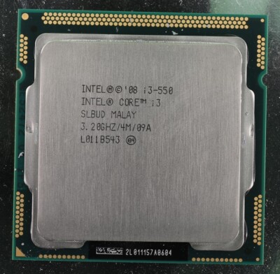 iMac Pull - Intel Core i3-550 3.20 GHz Dual Core CPU Processor Socket 1156 SLBUD