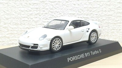 1/64 Kyosho PORSCHE 911 TURBO S WHITE diecast car model | eBay
