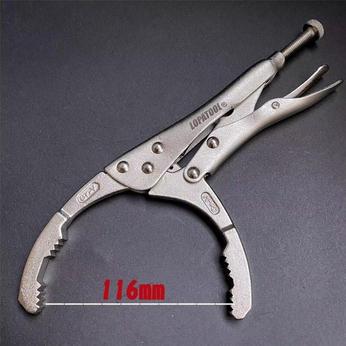 Pipe Plate Clamping Pliers Pipe Valve Handling Pliers with Large Jaws - Picture 9 of 11