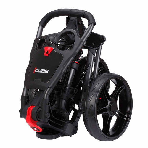 Cube Golf Trolley by SkyMax One Click 3 Wheel Folding Cart Lightweight! NEW! - Picture 3 of 28