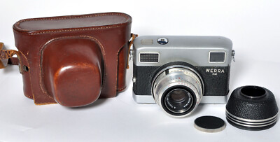 Carl Zeiss Jena Werramat mit Carl Zeiss Jena Tessar 2,8/50mm und Tasche