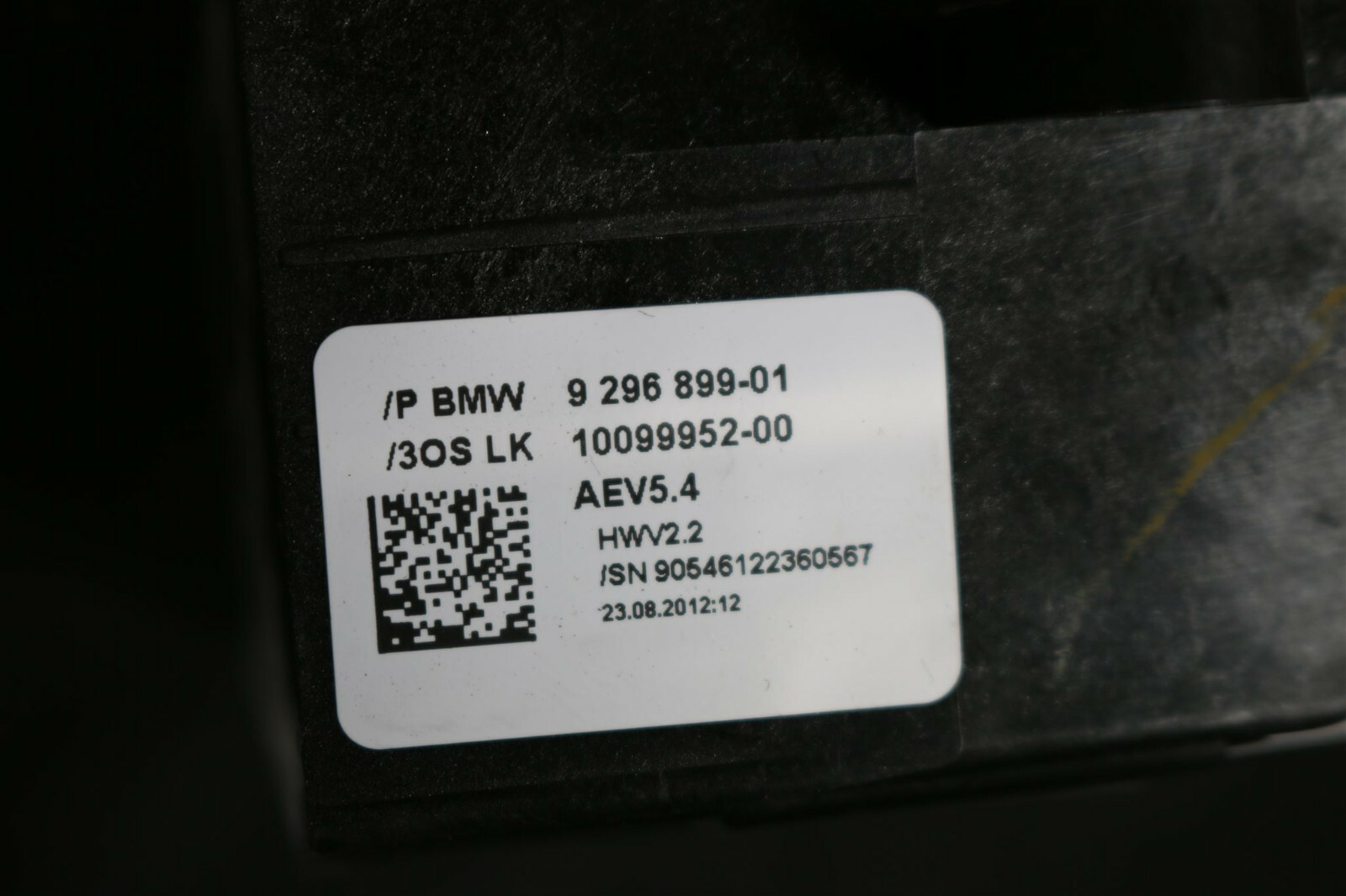 9296899 BMW F20 M 135i 240i 335i Sport Automatik Wählhebel 