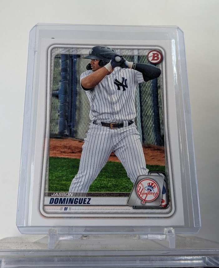 2020 Jasson Dominguez Rookie Card Bowman Draft #BD-151