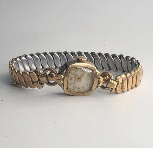 Vintage 10K Gold Filled Bulova Ladies Watch Wind Up