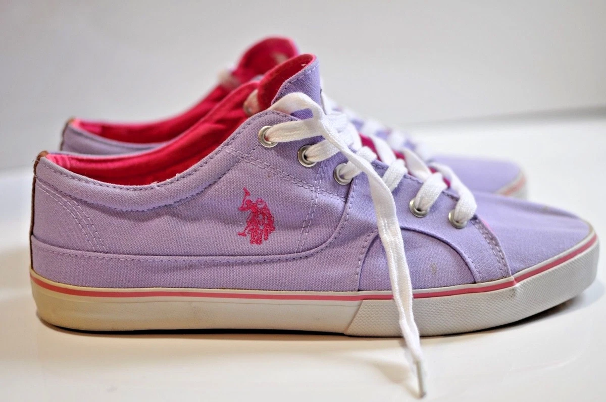 US Polo Assn Womens Elena purple sneakers 12 M eBay