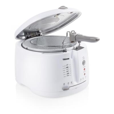Tristar FR-6904 Mini-Fritteuse Cool Touch 2,5L 0,5kg Fassungsvermögen 1600W Weiß