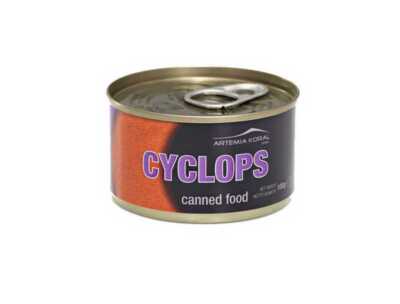 Artemia Konservierte Zyklope Zierfischfutter cyclops 100 g Dose 15120  2-tlg.Set