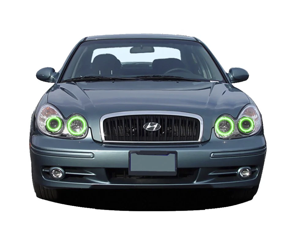 Цвет погони светодиодный поток фары Halo набор для Hyundai Sonata 02-05 - Изображение 3 из 4