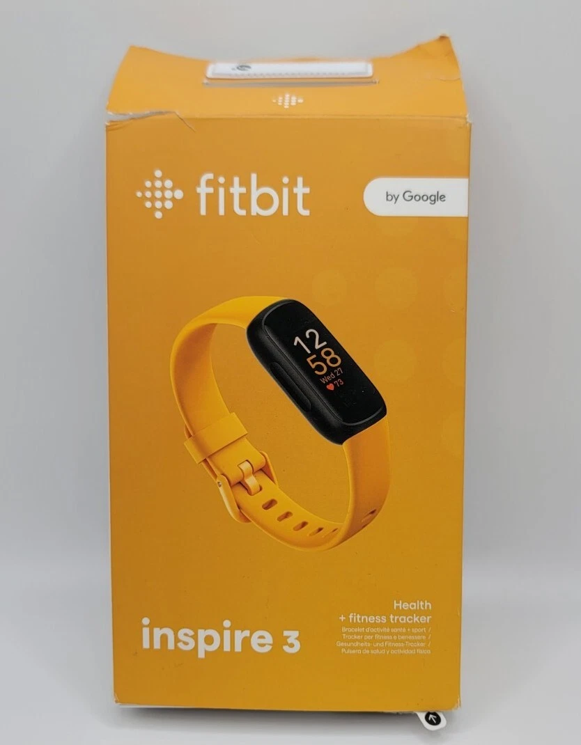 Fitbit Inspire 3 Activity Tracker - FB424BKYW-US - Used