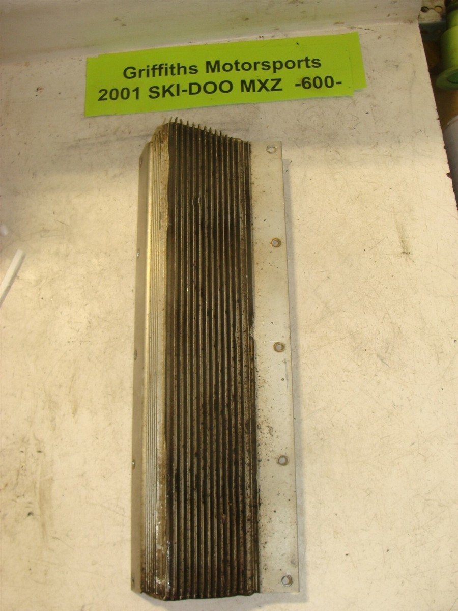 Ｖ−FIN 2001 SKI DOO MXZ 600 zx 500 front heat exchanger radiator cooling