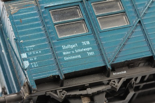 Roco H0 Wohn Schlafwagen DB Stuttgart 7618 AC- Achsen Schmutz/Kratz/Mängel o.OVP | Zustand: Gebraucht