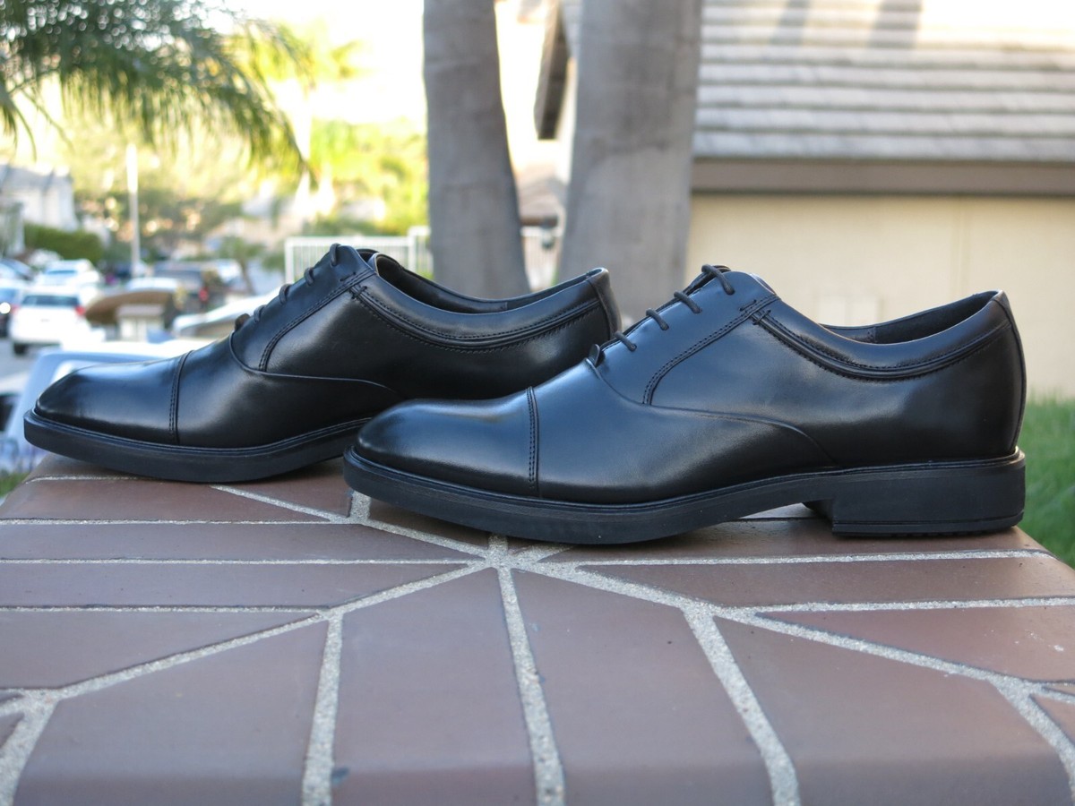 ECCO Vitrus Men's Cap Toe Black Dress Shoes C64023401001 | eBay