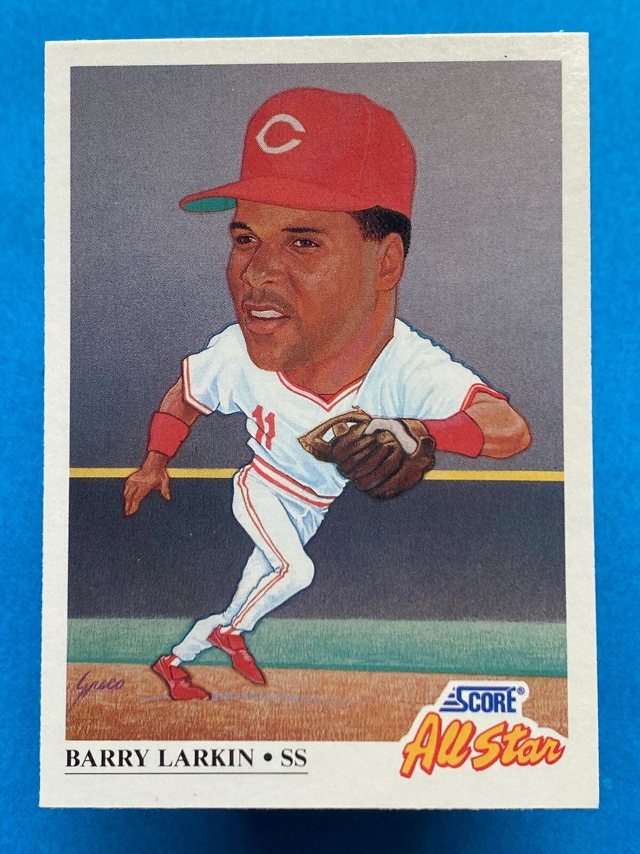 1991 Score Barry Larkin #666 | eBay