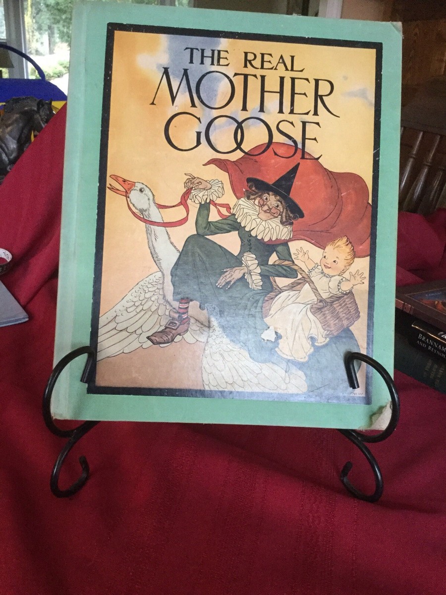 THE REAL MOTHER  古い洋書 Vintage Children Book ,The Real Mother Goose 1940 Edition | eBay